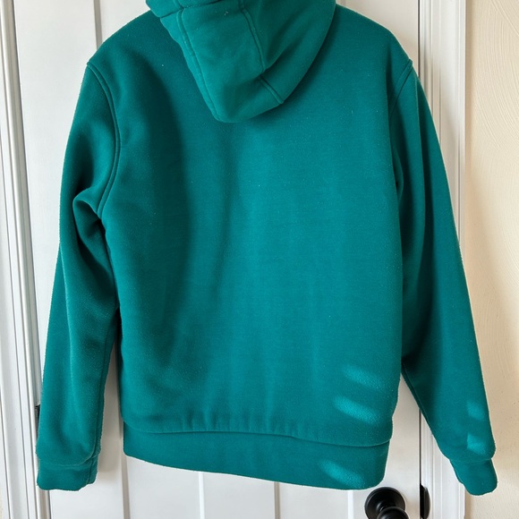 U.S. Polo Assn. Kids Teal Fleece-Lined Hoodie - Picture 4 of 6